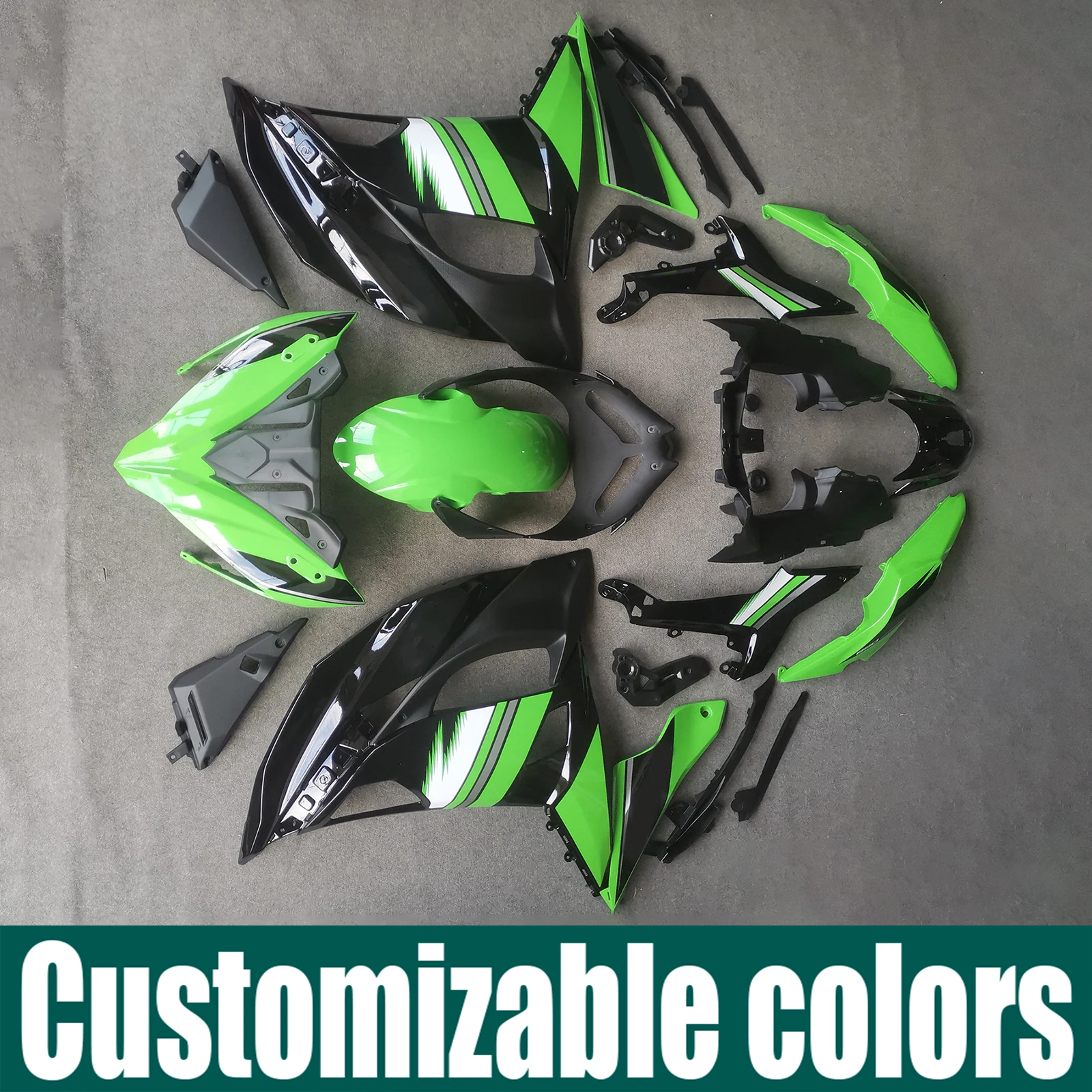 

Injection Customized Bodywork Kit Panel For 2017 - 2019 Kawasaki Ninja 650 EX650 Motorcycle Fairing Set Ninja 650R Ninja650 2018
