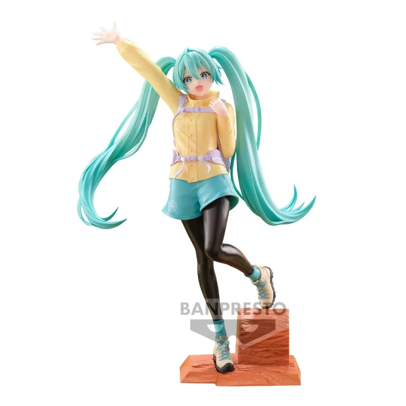 

BANDAI miku Holiday Memories • Mountain Edition Original genuine PVC Action Anime Figure Model Toys Figure Collection Doll Gift