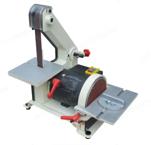 Small speed adjustable belt sander Electric knife sharpener Household multi-function sander Metal water matte disc 12 inches