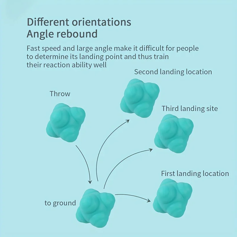 Bola reaksi latihan atletik bola basket dan sepak bola-meningkatkan reaksi dan kemampuan koordinasi dan Rebound tinggi