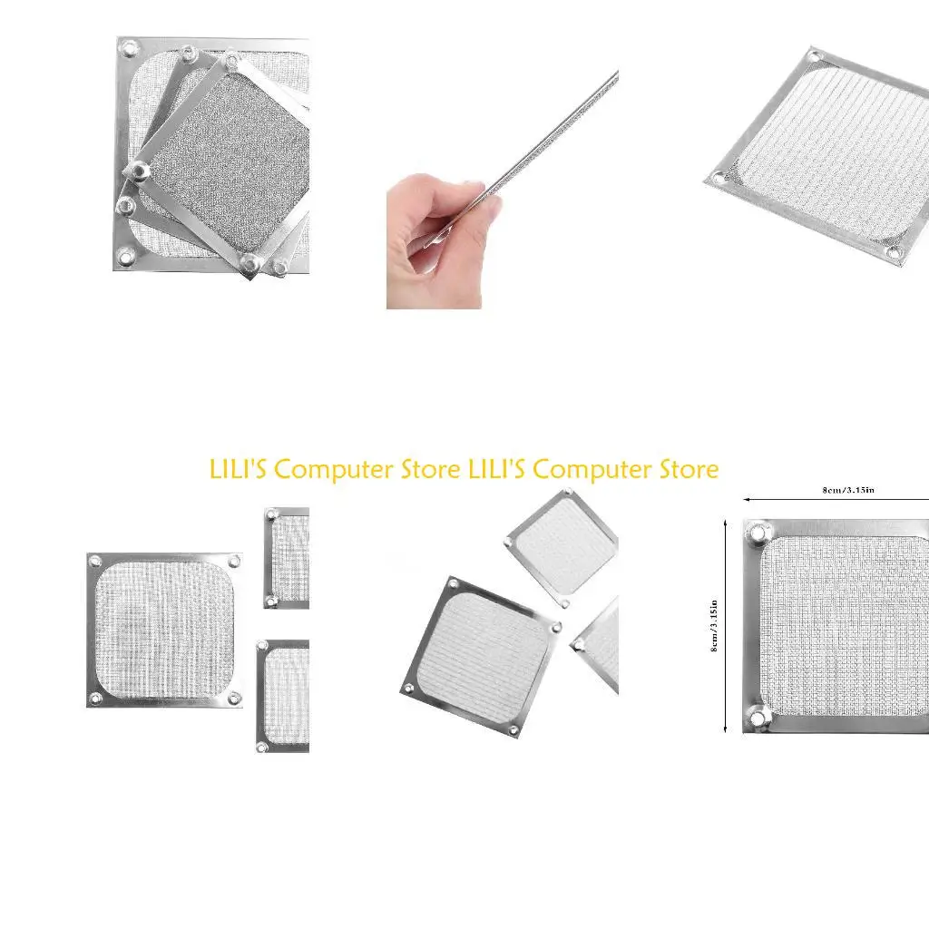 

A52B DIY Chassis Dust Cover for Network Net for Case PC for Case Dust Filter Dustproo