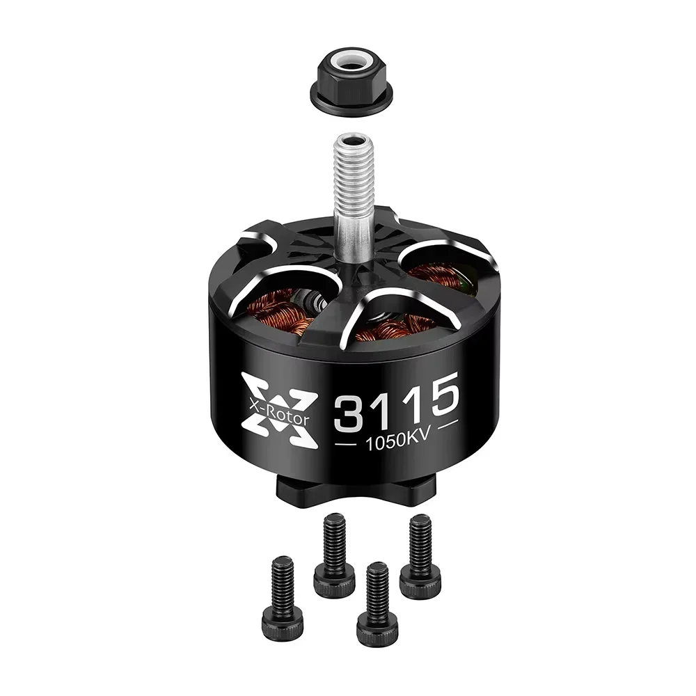 Hobbywing XRotor 3110 900KV/1150KV 3115 900KV/1050KV 4-6S Бесщеточный двигатель вала M5 для 8-дюймового/9-дюймового/10-дюймового FPV-дрона