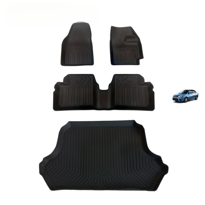 

Thickened High-3D TPE Car Mats All Weather Durable Floor