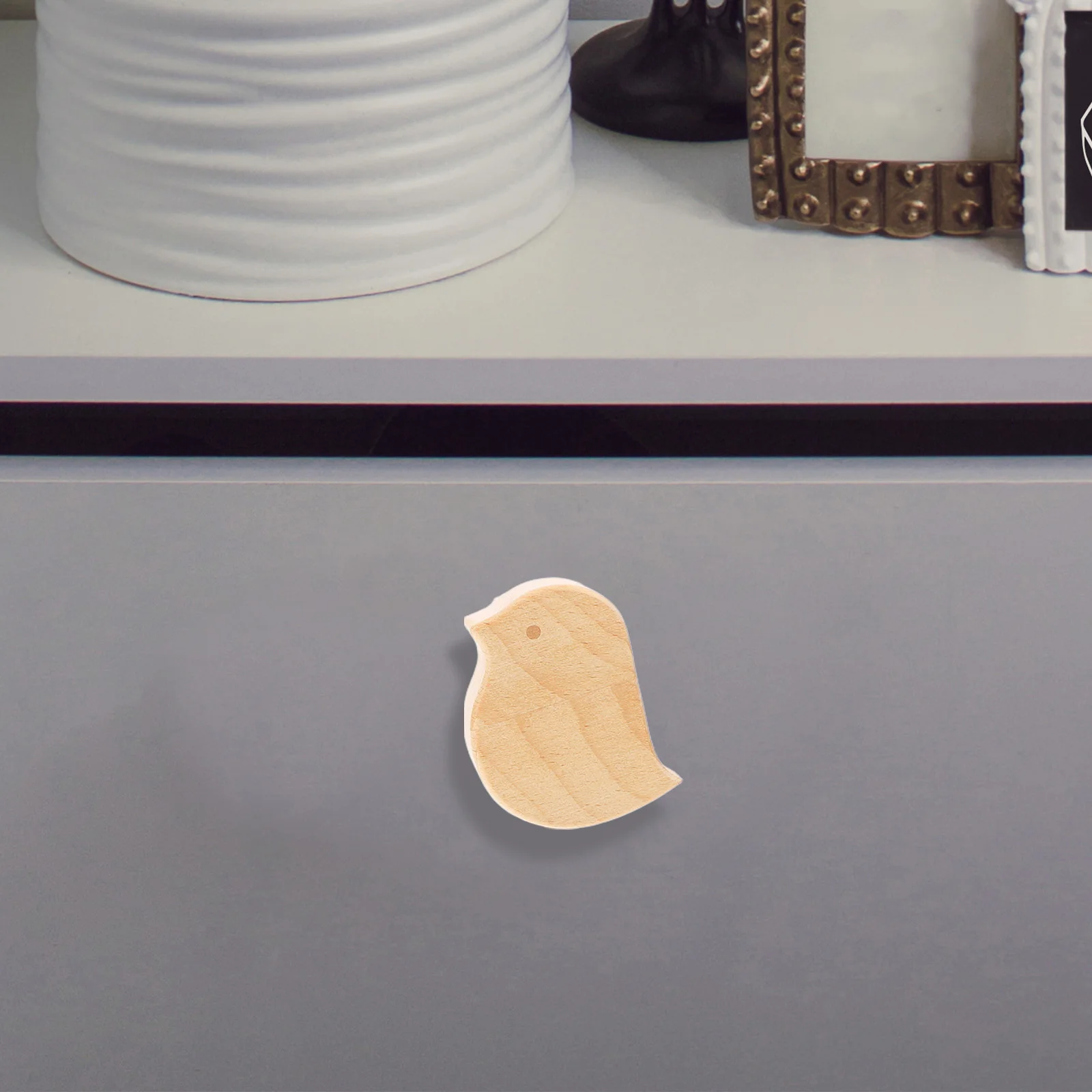 

12pcs Wooden Animal Drawer Pulls Wild Animal Cabinet Knobs Natural Wood Dresser Knobs Animal-Shaped Nursery Drawer Pulls for