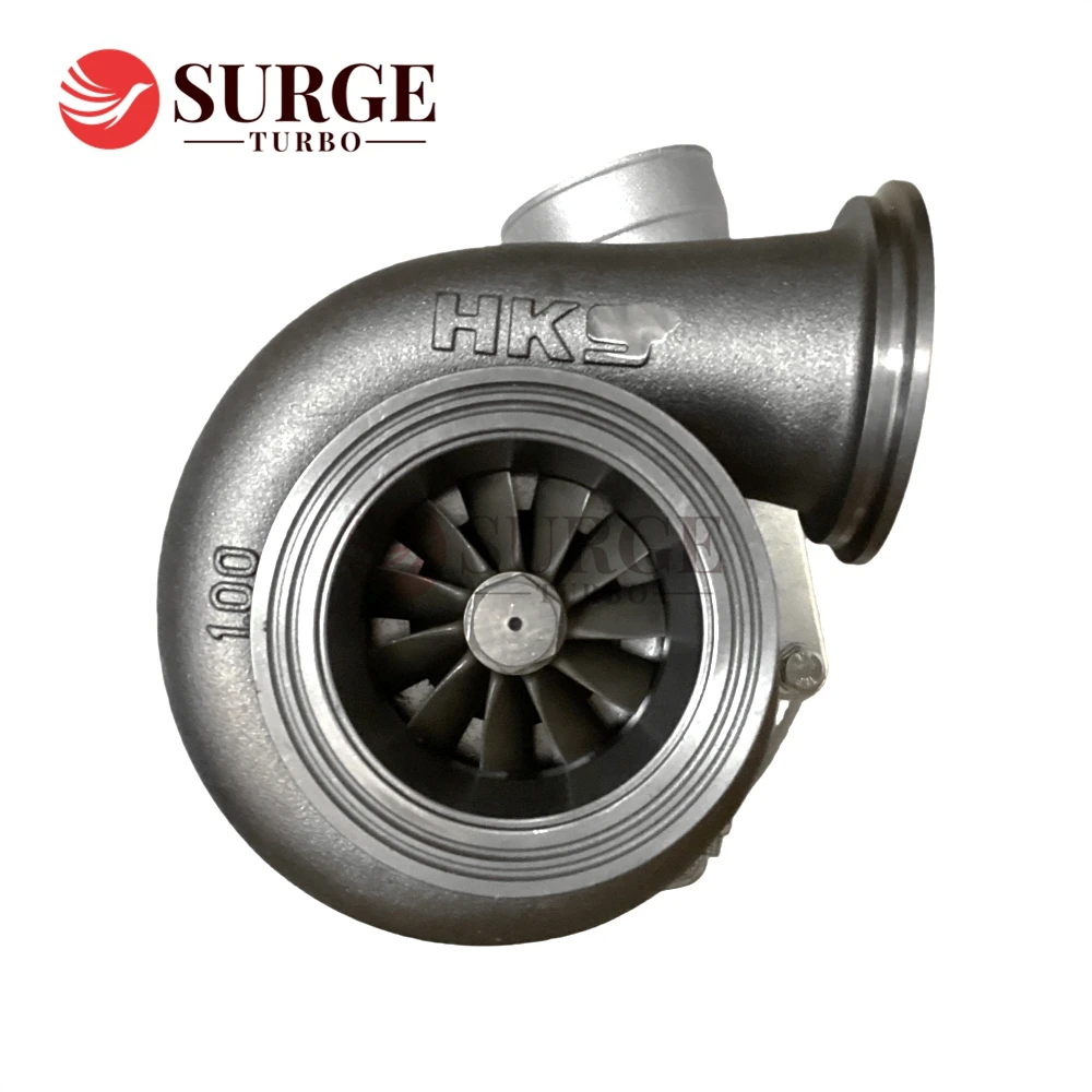 

HKS T51R Performance Turbo V-Band A/R 1.0 Boost Ball Bearing Turbine Compressor Wheel 102.3 mm ×76.5 mm High Quality Turbo
