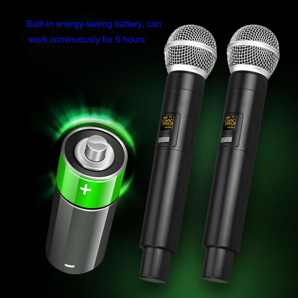 Handheld Design Digital  Mic System Professional  Wireless Microphone
