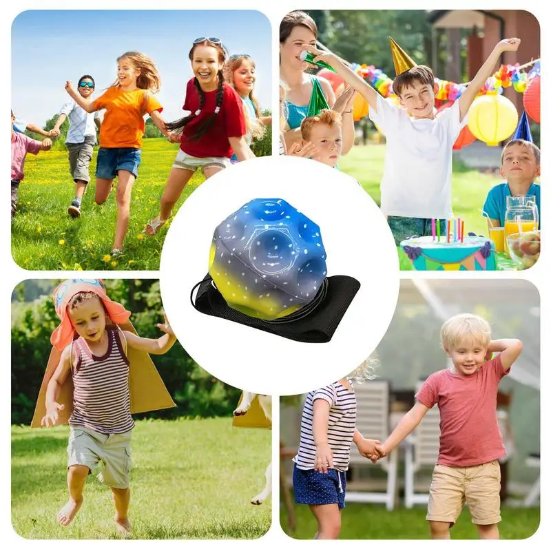 Balles de retour avec dragonne, boule de rebond sur une ficelle, balle de sport pour enfants, balle de retour, jouet pour joueur unique