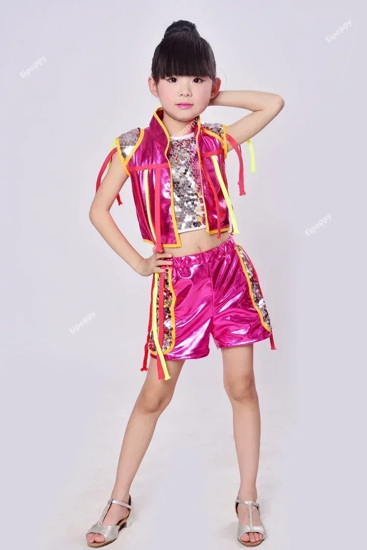 Costumes Female Hip-hop Jazz Dance Performance Clothing Girls Dance Clothes Stage Performance Outfit