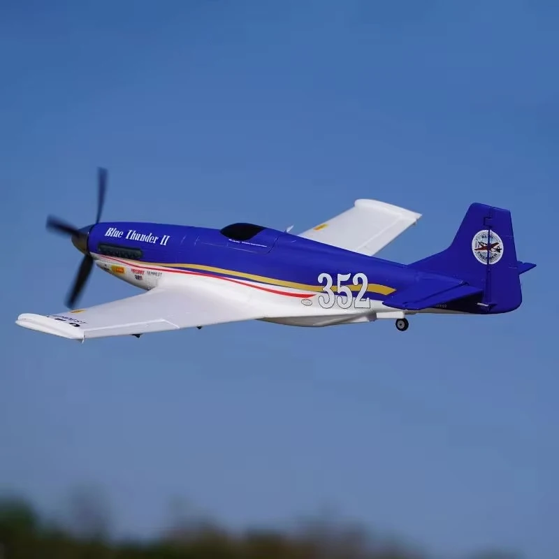 FMS 1100mm Sport P51 Mustang RC electric racing machine foam assembled fixed wing aircraft Remote control adult boy toy