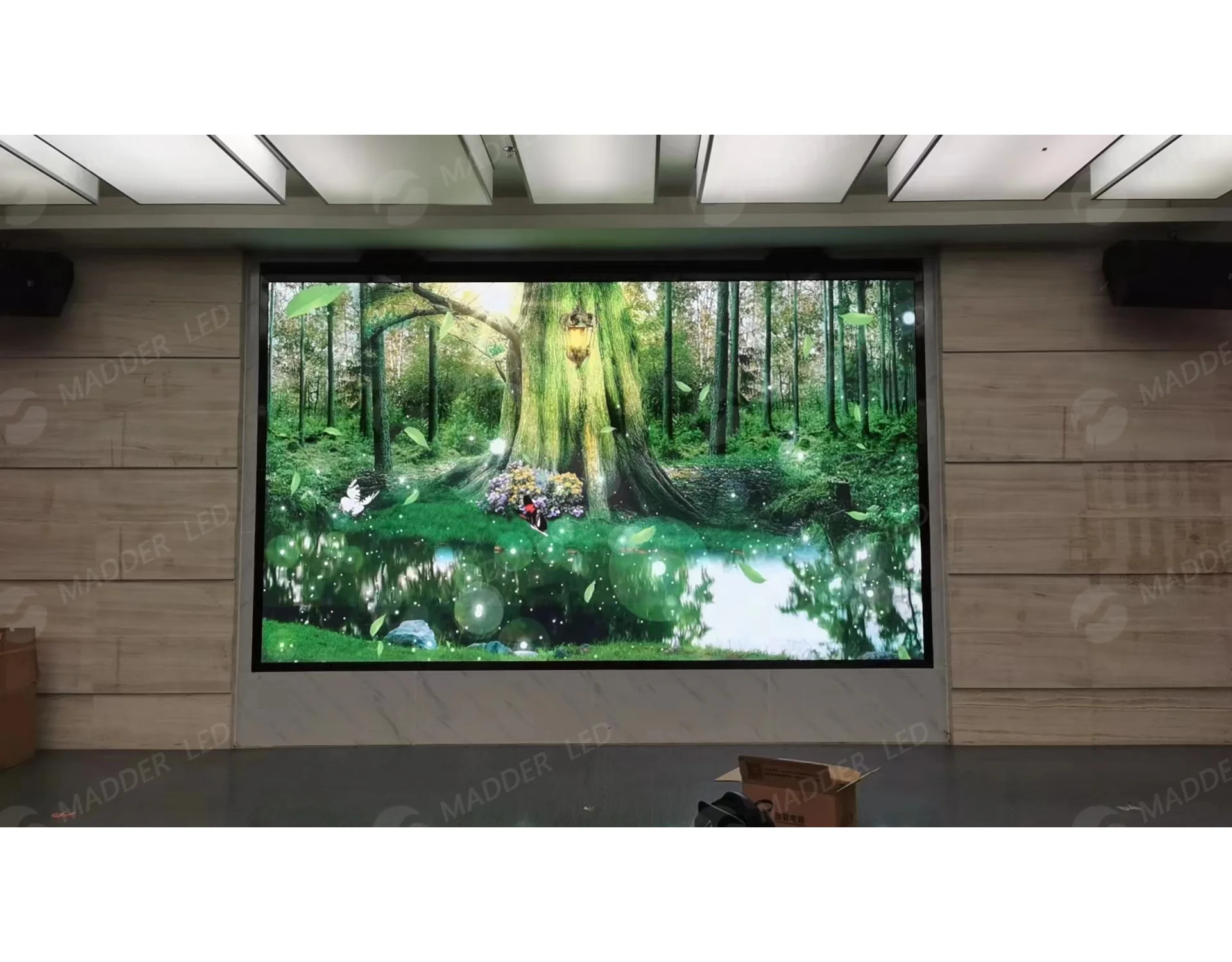 145 Inch 2K/4K HD Removable LED Screen Display for Meeting Education