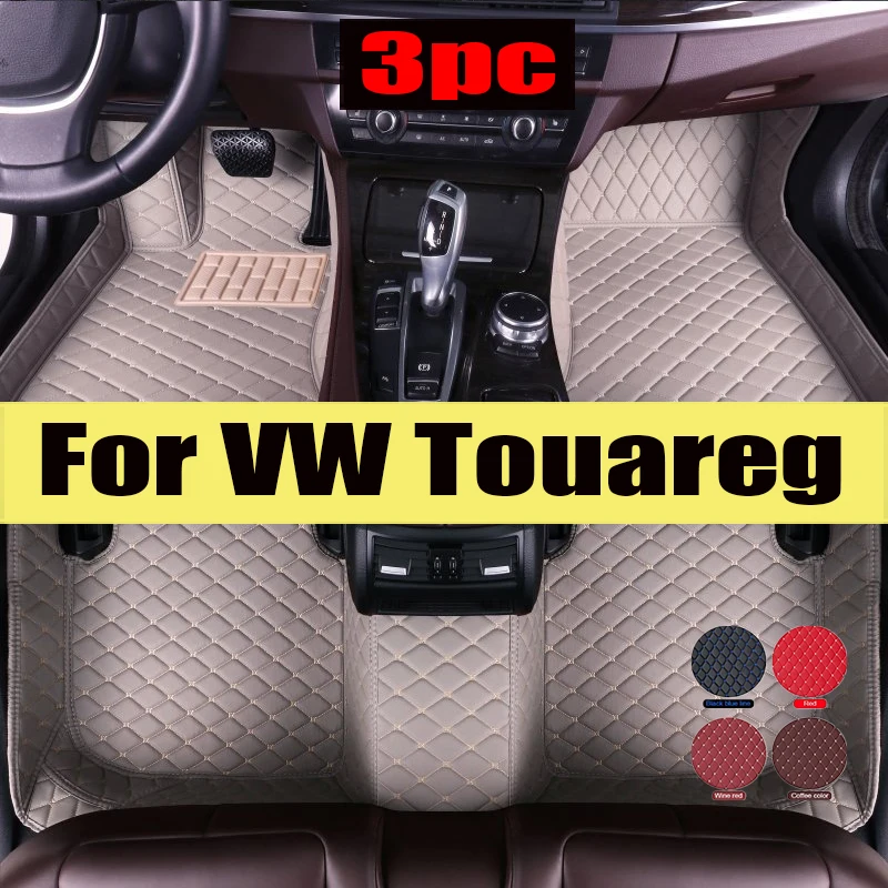 

Car Floor Mats For VW VW Touareg 7L 2002~2009 5saet Waterproof Protective Pad Car Matt Tapetes Automovil Car trunk mat