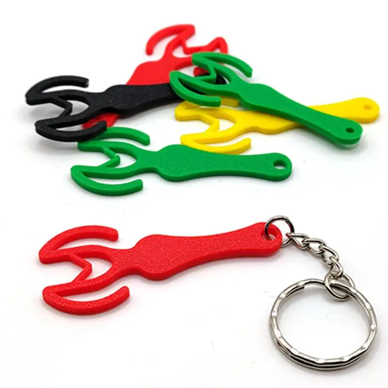1/3/6pcs Shopping Cart Token Keychains, Supermarket Trolley Unlocking Tool, Portable Reusable Release Device With Token