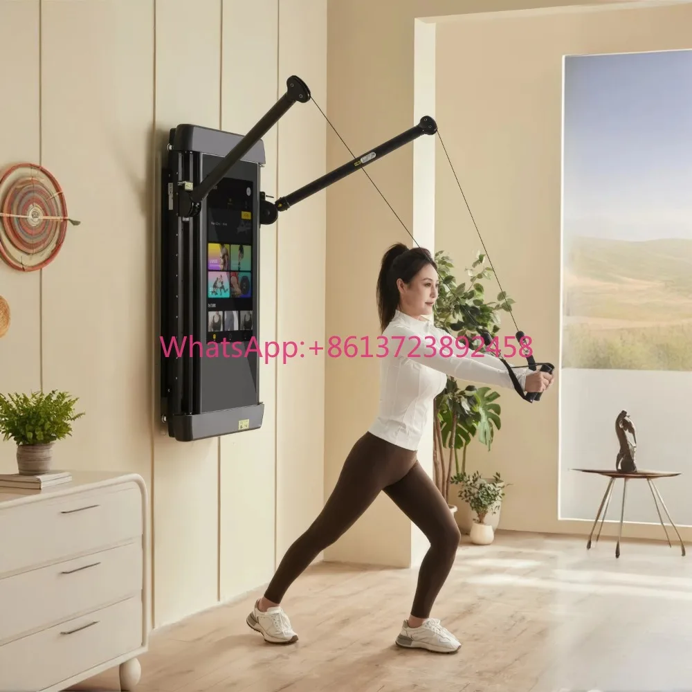 Best Virtual Workout Screen Fitness Studio Mirror Smart Gym Mirror Price Personal Trainer  Interactive Home Gym  for Sale