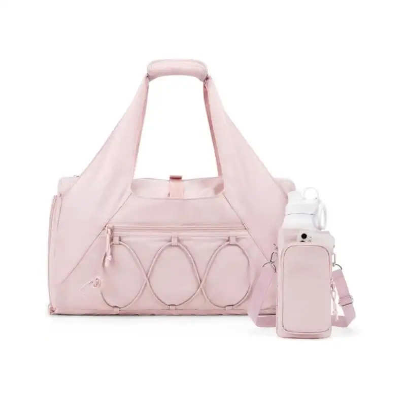 652F Gym Bag Trendy Active For Yoga Practitioners Multiple Pockets Duffle Bag