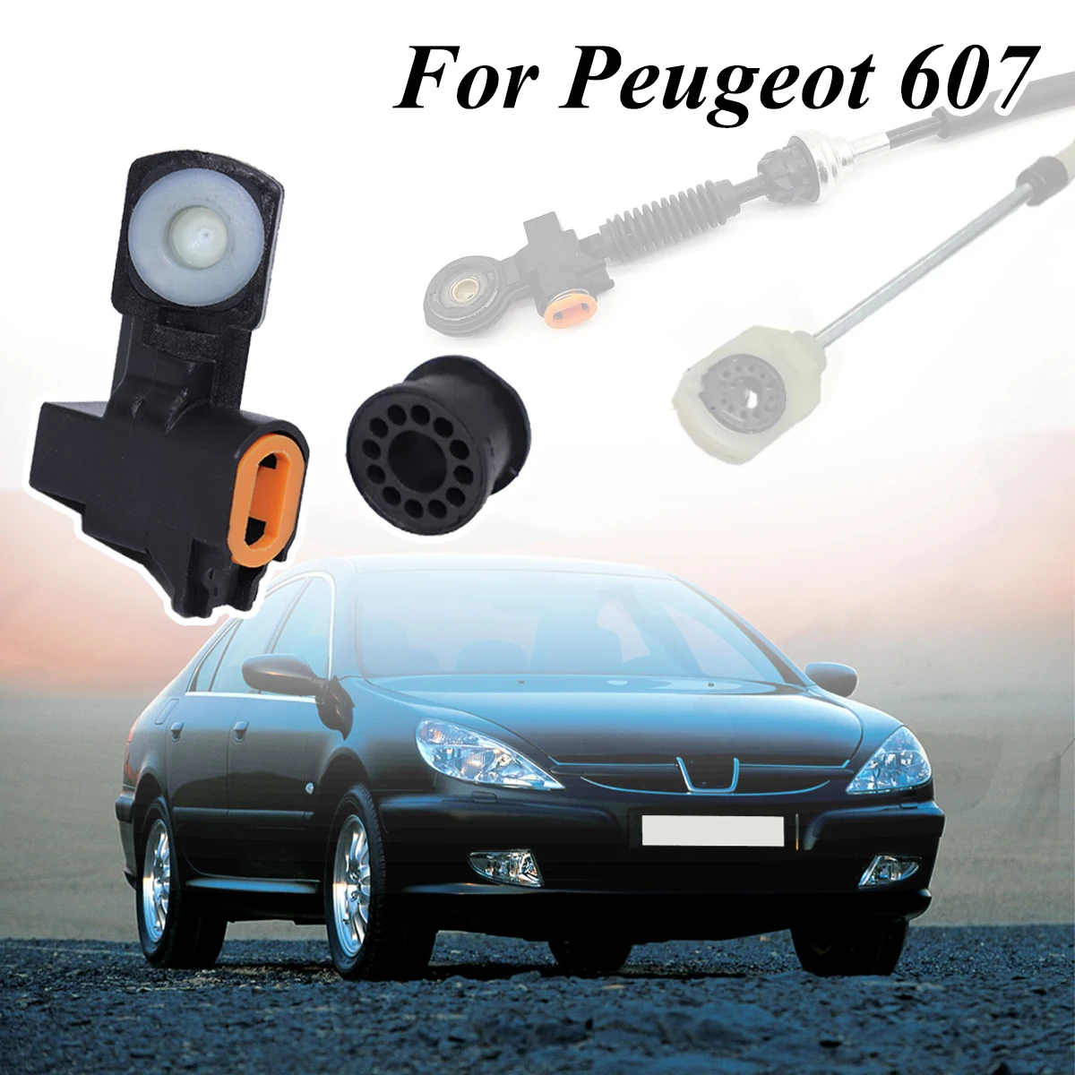 

Gearbox Shift Lever Cable End Rod Linkage Connector Adapter Selector Buckle For Peugeot 607 9635387380 Car Replacement Parts