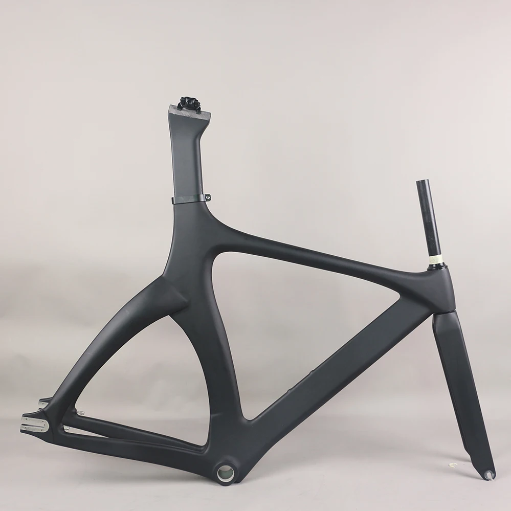 New Aviation Track Bicycle Frame Carbon Fiber Bicycle Road Frame Fixed Gear TR015