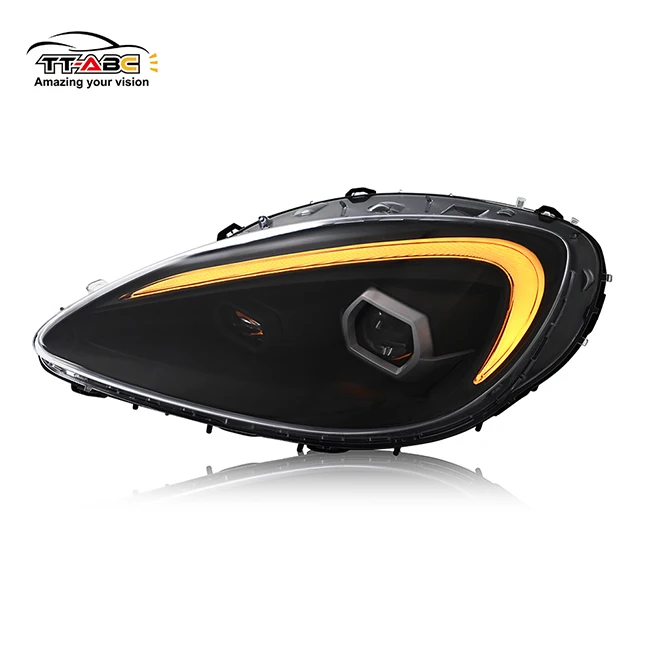 TT-ABC Manufacturer Wholesales Modified LED Headlight For Chevrolet Covertte C6 2005-2013 Head lamp with Porsche Design