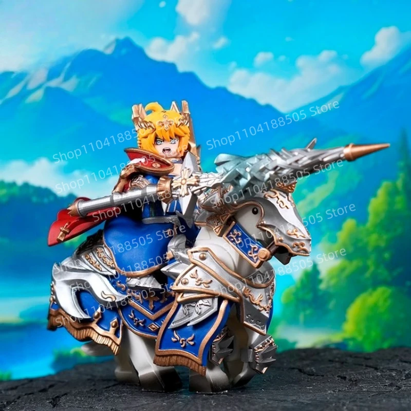 MOC Productie van derden van bouwstenen, beeldjes, gevechtsridders, gunners, splitsen en monteren van speelgoed en geschenken