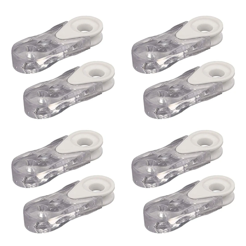 Venetians Blind Roller Chain Pull Handle 8Pcs Transparents Cord Pendant A0KF