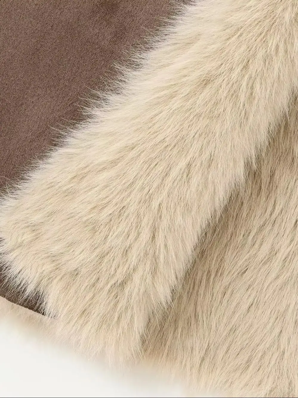 2025 Winter Women's Elegant Long Sleeve Double-sided Faux Fur Jackets Lady Vintage Thick Warm Suede Pocket Loose Coats Outerwear