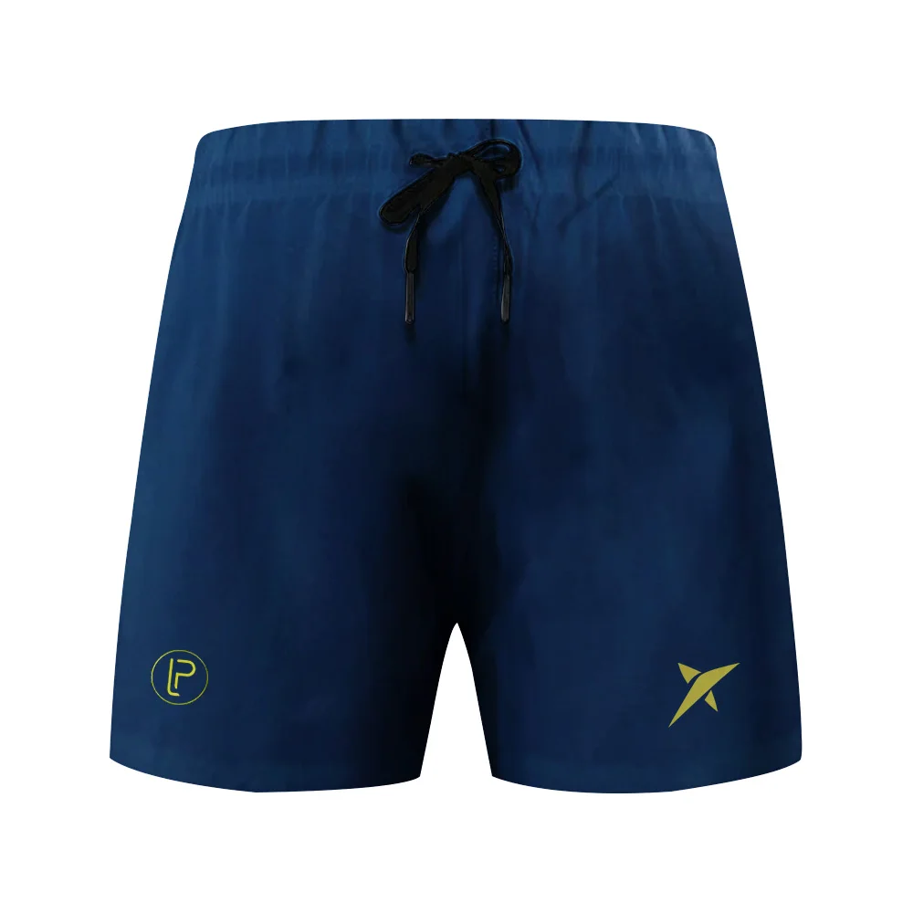 Pantalones cortos de Pádel para hombre, ropa de rendimiento P, pantalones cortos de Bádminton de secado rápido, ropa de Club de tenis, correr,