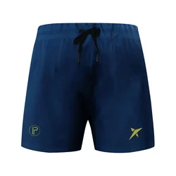 Pantalones cortos de Pádel para hombre, ropa de rendimiento P, pantalones cortos de Bádminton de secado rápido, ropa de Club de tenis, correr, Fitness, Verano