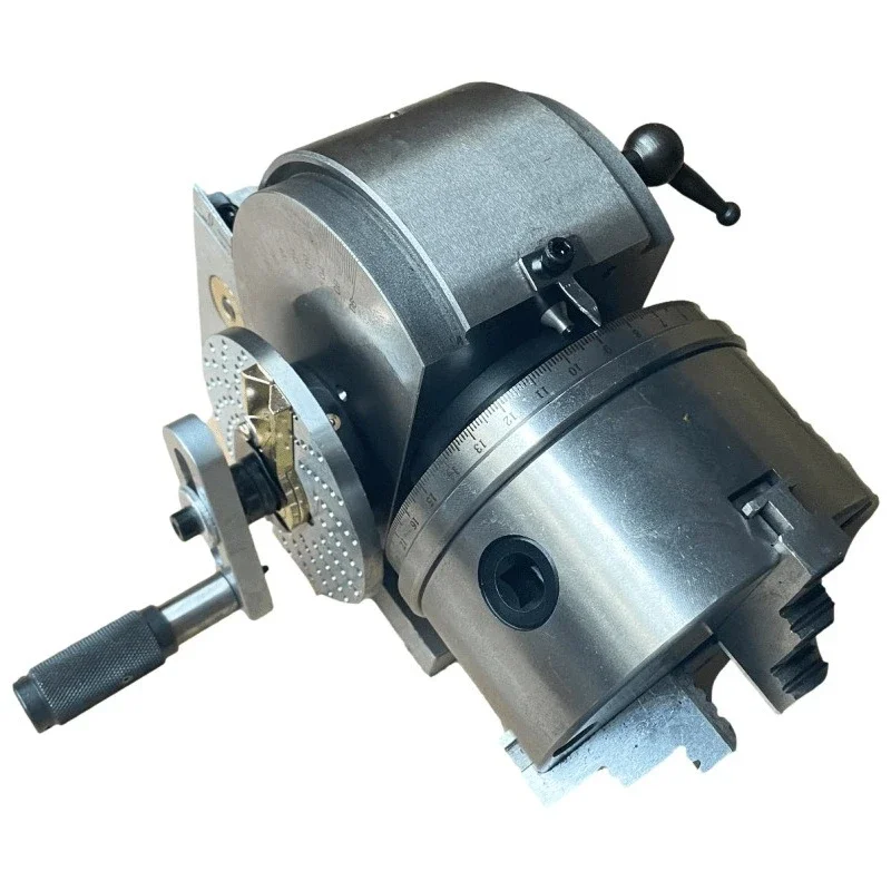Indexing fixture Milling machine Hand quick indexing head 100 indexing head with chuck tail seat