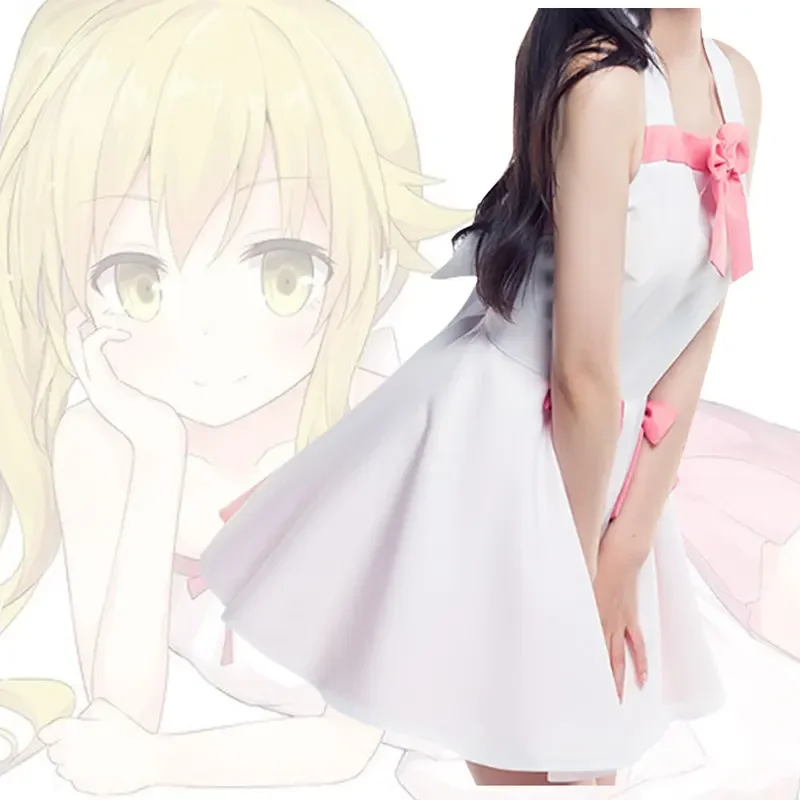 زي تنكري من Oshino Shinobu ، زي Oshino ، بدلة نينجا صغيرة لطيفة