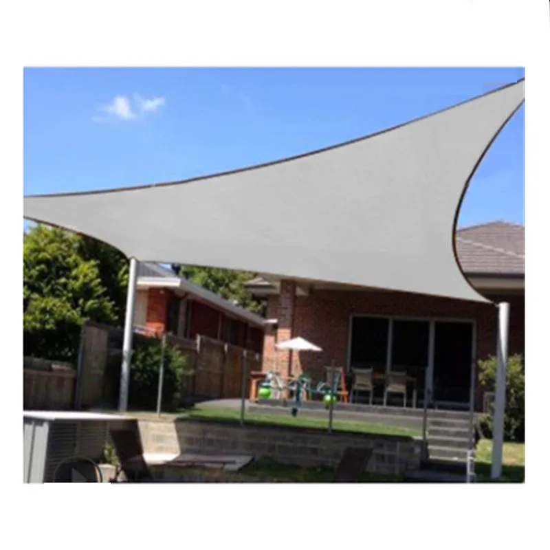 4x6m Canvas Foldable Anti-Oxidization Home Courtyard Anti-Aging 90% Sun Shade Rate  Sunblock Waterproof Rhomboid  Pavillion