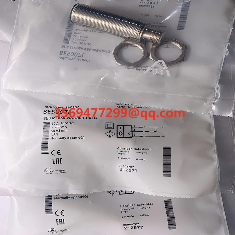 

Proximity switch BES03YT BES M18MG-PSC80A-S04G-W Brand new original spot
