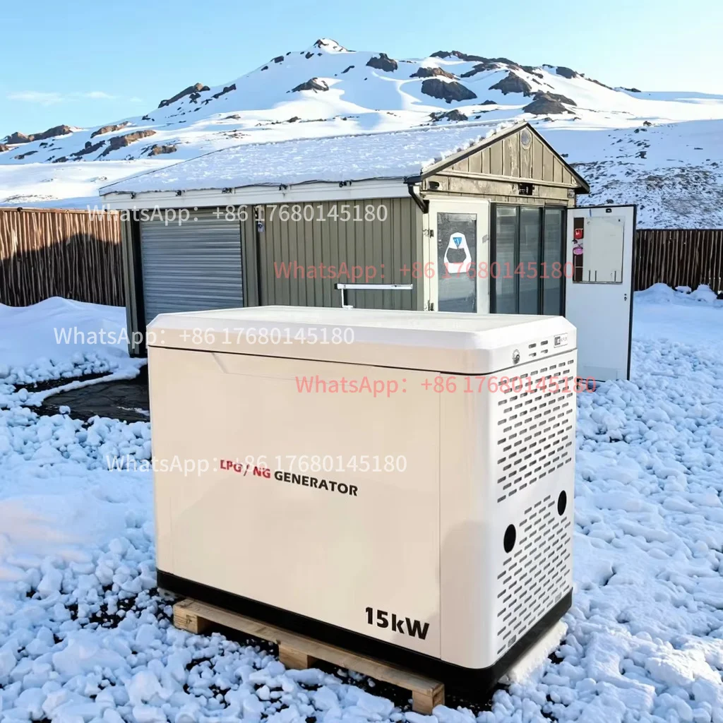 12kw 15kw 18kw 20kw dual fuel portable gas generator 380 volts rated voltage 4 stroke engine remote start