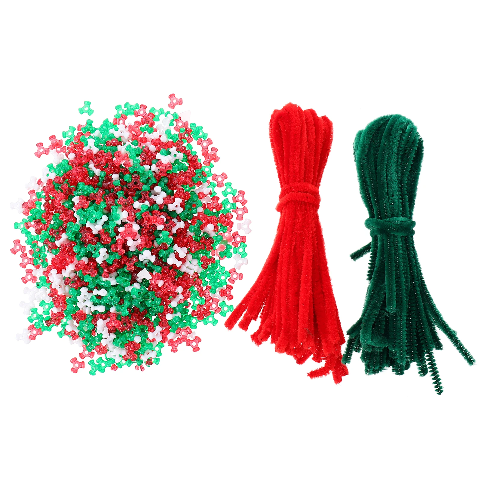 

1060pcs Plastic Beads DIY Kit Kids Christmas Ornaments Accessories Beads Bracelet Making Supplies Party Decorations