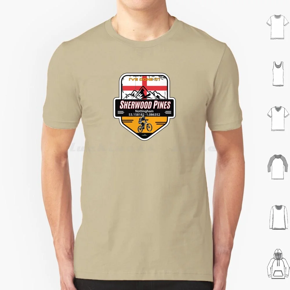 Sherwood Pines Mtb Ive Done It! 01 T Shirt 6xl Cotton Cool Tee Sherwood Bike Moutain Bike Bmx Mtb Biking Cyclist Wheel Cycling