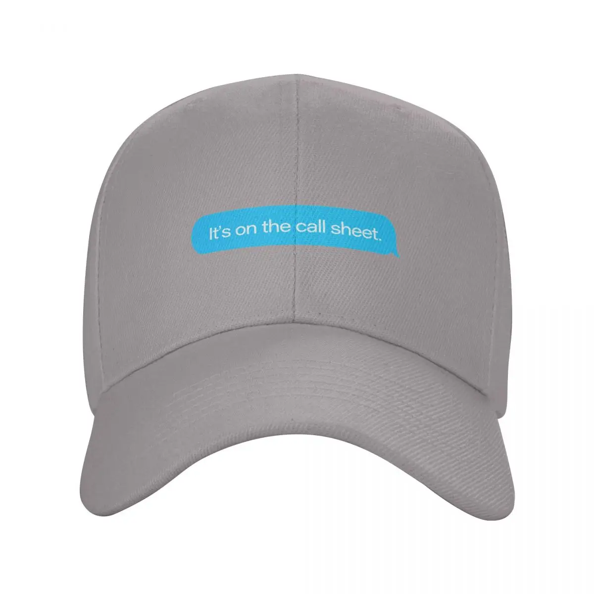 It S On The Call Sheet Text Message Fashion Baseball Cap Peaked Cap Men's Hat Women's Cap Golf Cap