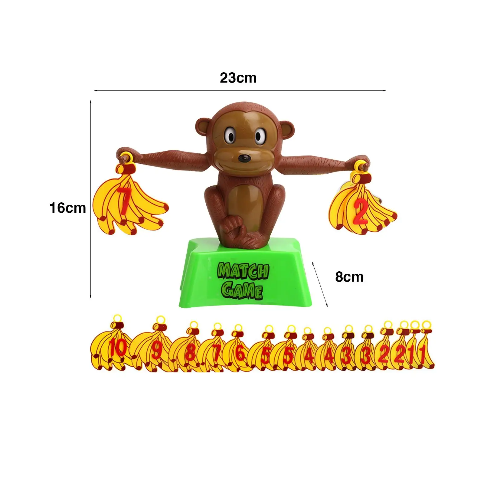 Early Learning Scale Monkey Balance Math Game Number Learning Material for Communication