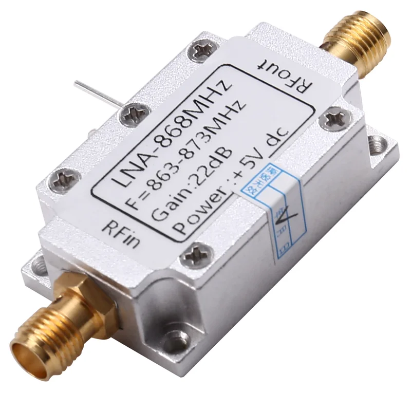 【Flash-Deal!】 Amplificatore a basso rumore 868 Mhz per amplificatore RF LNA Modulo RF Modulo RF Range di trasmissione immagine Extender