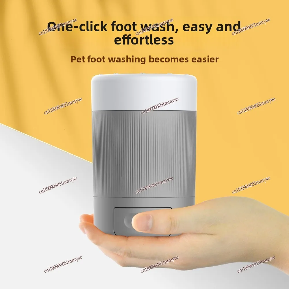 Pet Foot Washing Cup, Dog Going Out Cleaning and Grooming Paw Device