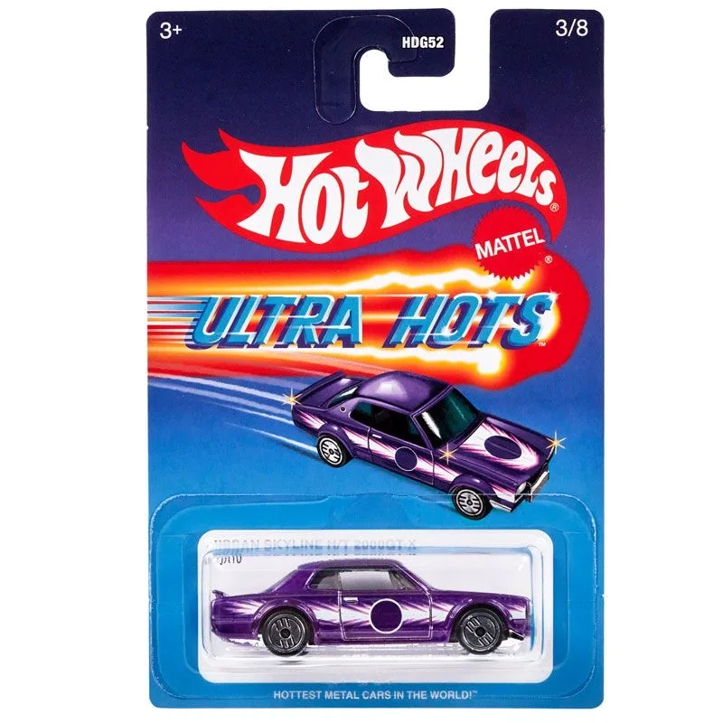 2024 Hot Wheels Ultra Hots Dodge Nissan Skyline Porsche 935 Toyota AE86 Honda City Ford Thunderbird 1/64 Car Model Toy HDG52