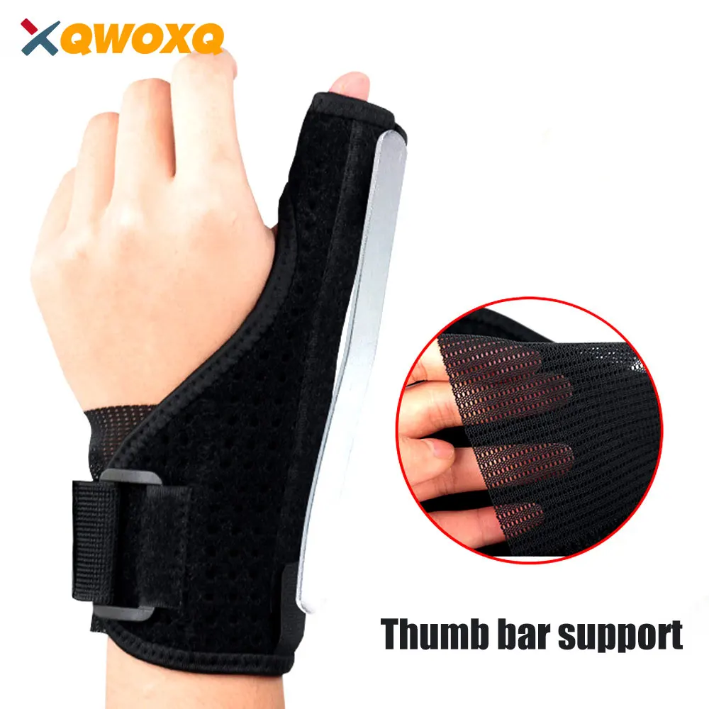 1 PCS Wrist Guard Thumb Splint for Tendonitis with Built-in Splint for Arthritis, Carpal Tunnel and Sprains Natural Pain Relief