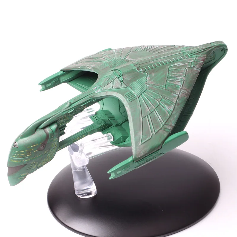 Eaglemoss Romulans WarBird StarShip D\'deridex Class B-type Spacecraft Diecast Model Toy Vehicles Souvenir For Collectibles