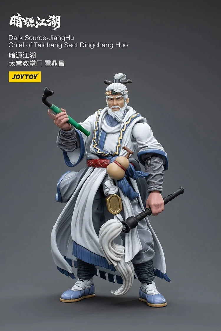 

JOYTOY Dark Source-JiangHu Dark Source-JiangHuChief Of Taichang Sect Dingchang Huo Action Figures Doll Decoration Collection