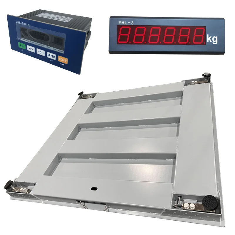 

1000kg 3000 kg Ethernet Integrated Weighing Scale Modbus Rs485 Rs232 Sack Weighing Device With Large LED Display