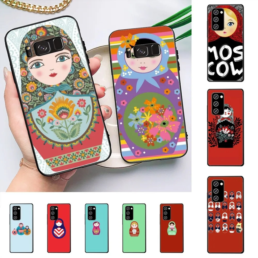 Cute Russian Dolls Matriochkas Phone Case For Samsung J 7 plus 7core J7 neo J6 plus prime J6 J4 J5 Mobile Cover