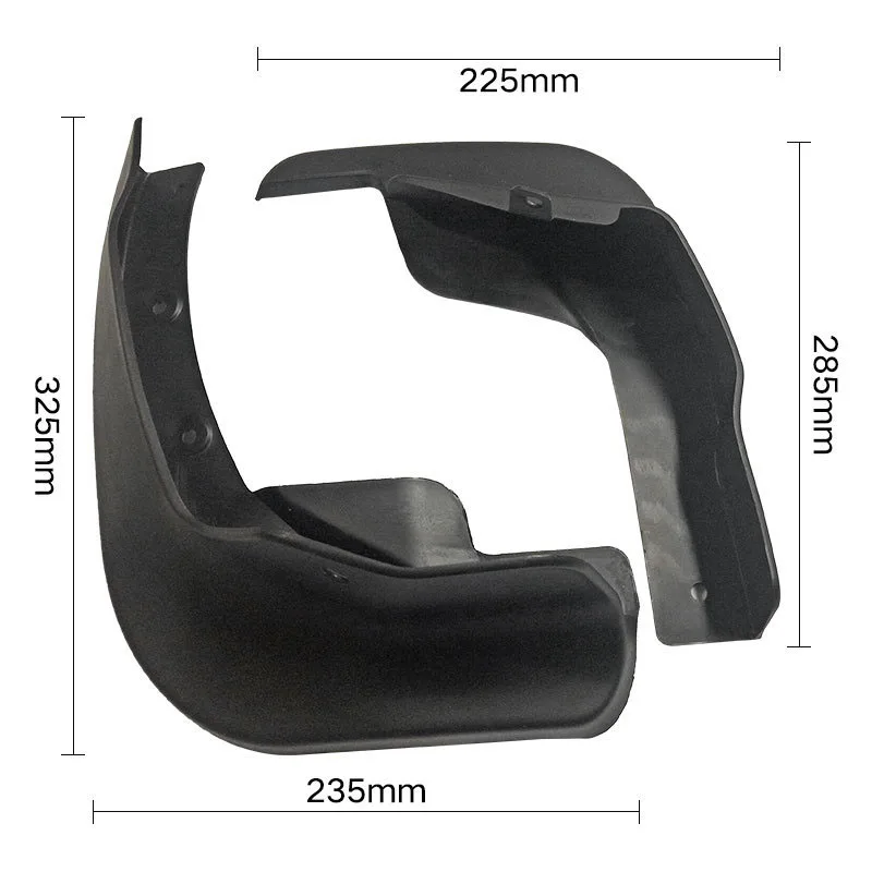 For 2015-2021 Nissan Qashqai 4pcs Car Fender Mudguard Mud Flaps Guard Splash Flap Car Accessories