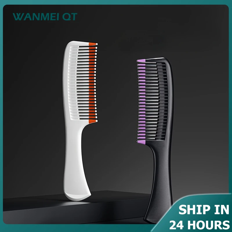 

Профессиональная расческа для выпрямления волос без повреждений, Женская расческа для длинных волос, искусственная кожа головы, прямые волосы, пушистая расческа для салона, 1 шт.