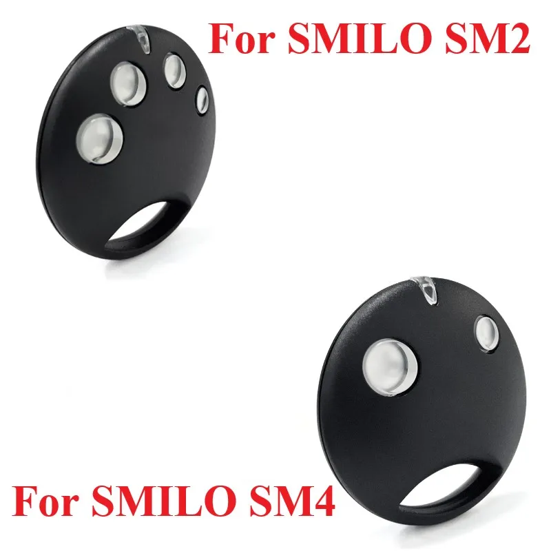 For SMILO SM2 SMILO SM4 Remote Control Italy Garage Gate Door Command 433.92MHZ Rolling Code Gate Opener Transmitter