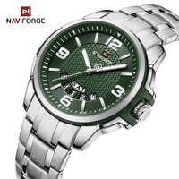 Top Brand NAVIFORCE Simple Fashion Watch for Men Stainless Steel Quartz Wristwatches Male Luminous Clock Relogio Masculino 2023