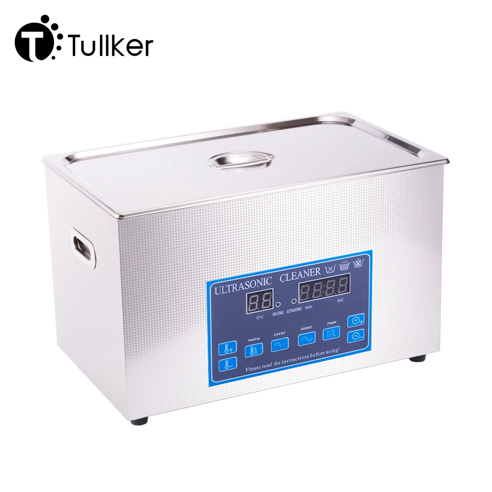 30L Industry Sweeping Frequency Degas Ultrasonic Cleaner Automatic Metal Mould Parts Dirty Remove Ultrasound Bath 28KHZ Optional