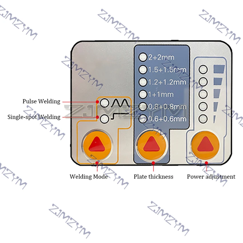 NEW F3000 Double-Sided Spot Welder Handheld Welding Machine For Sheet Metal Repair Tool