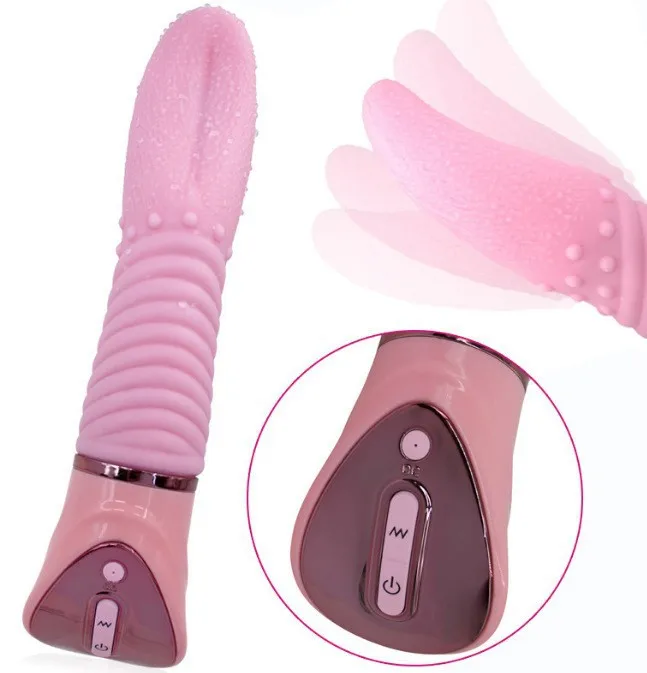 Licking Magic Tongue Electric Particle Swinging Vibrator Female Masturbator Licking Yin Vibrator Clitoral Stimulation Massager